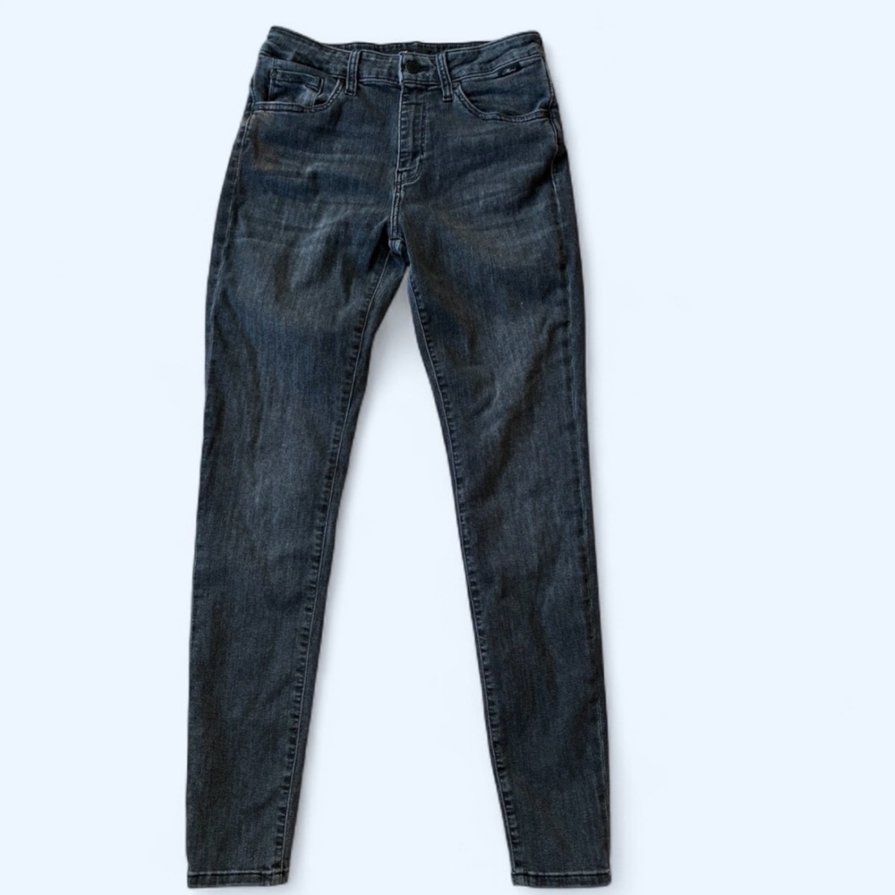 MAVI Alissa high rise super skinny jeans washed faded black 2016 vibes